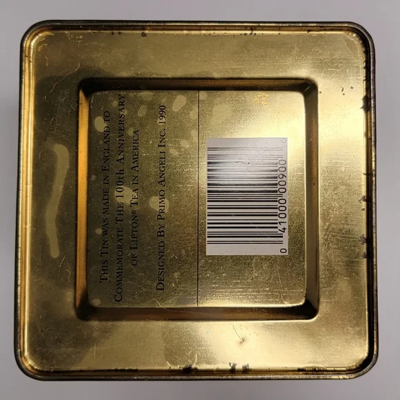 Vintage Lipton Limited Edition 100 Years Tin - Picture 6 of 7